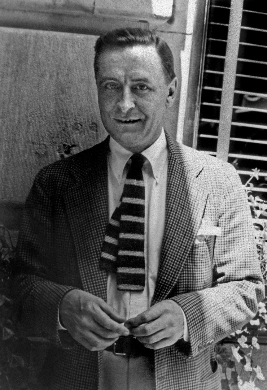 弗朗西斯-斯科特-菲茨杰拉德（Francis Scott Fitzgerald，1896-1940 年），此为美国作家，约 1937 年 卡尔-范-维赫顿（Carl Van Vechten）摄 作者 卡尔·范韦希顿