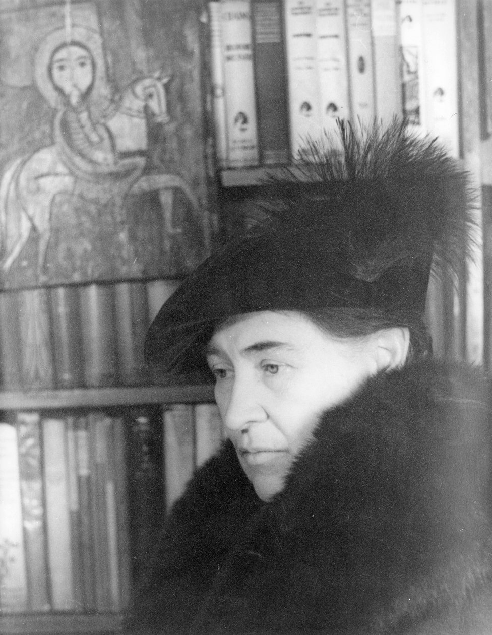 威拉-凯瑟（1873-1947） 1936 年 1 月 22 日（黑白照片） 作者 卡尔·范韦希顿