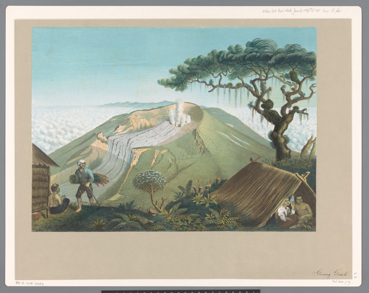 格德火山 作者 卡尔·威廉·米林（可能）