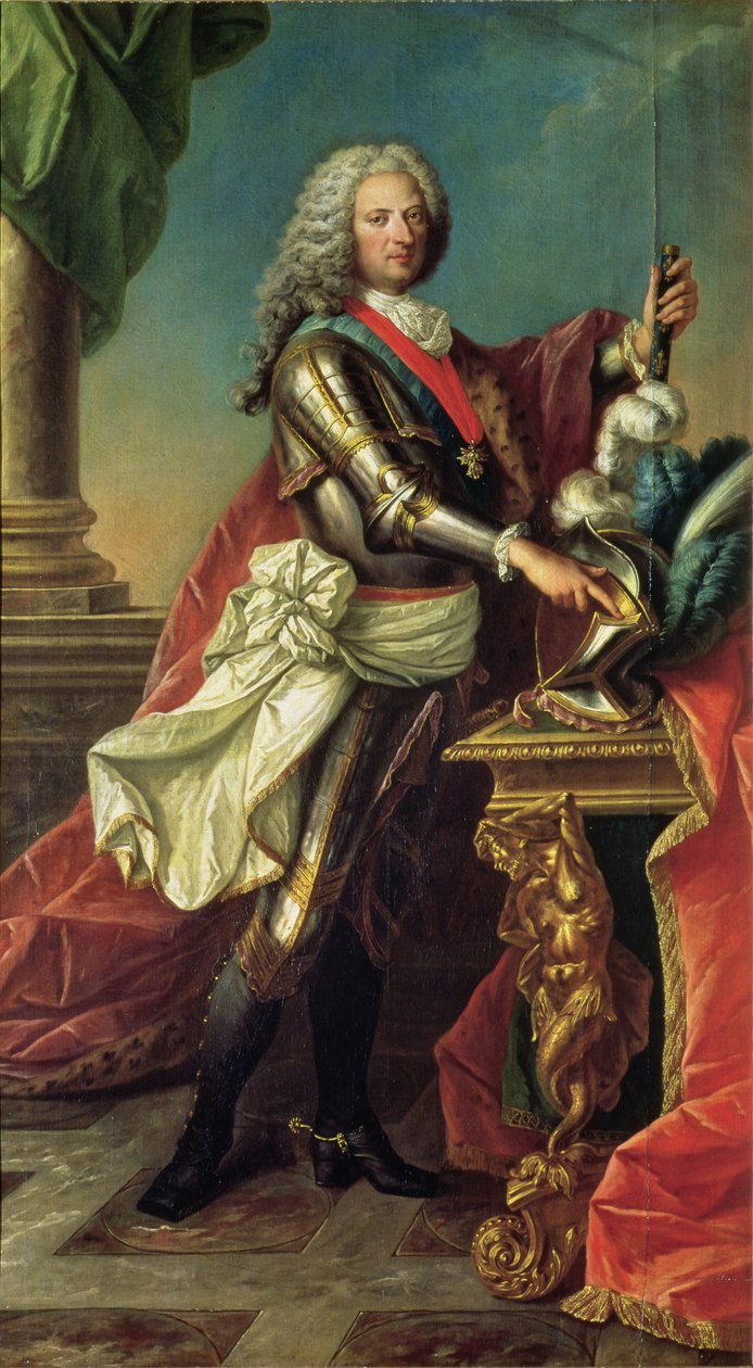 丽晶画廊，Philippe d&39;Orleans（1674-1723） 作者 卡尔·范·卢