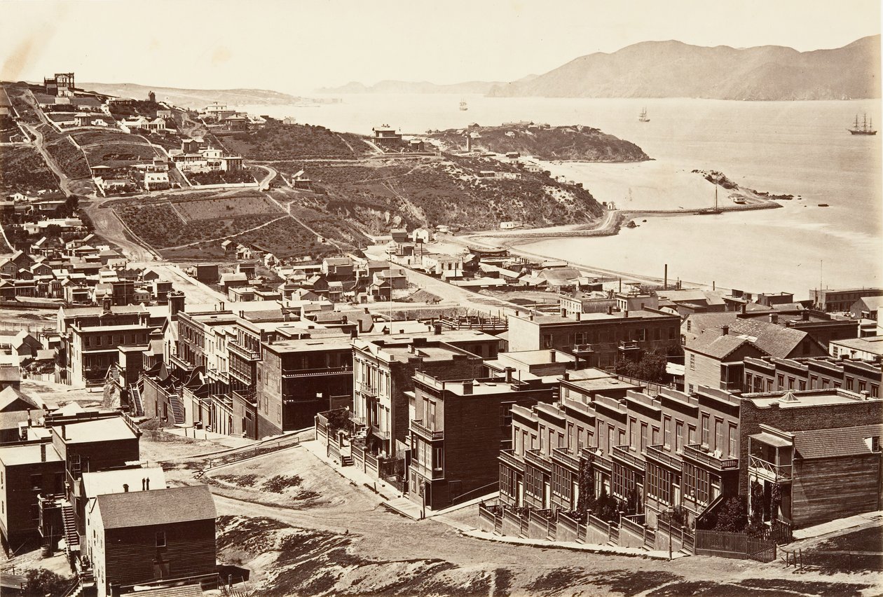 金门》，1868-69，约1876年印刷。 作者 卡尔顿·埃蒙斯·沃特金斯
