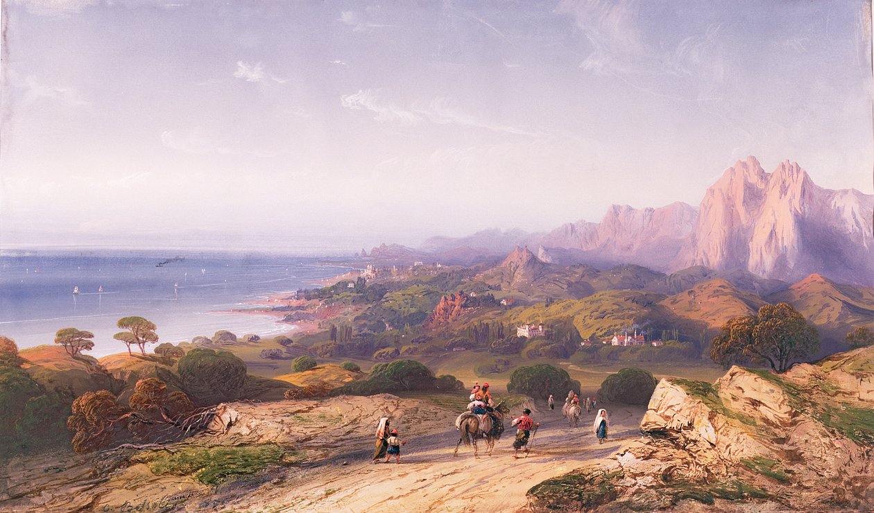 南部海岸从Cape S. Teodoro附近 作者 卡洛·博索利
