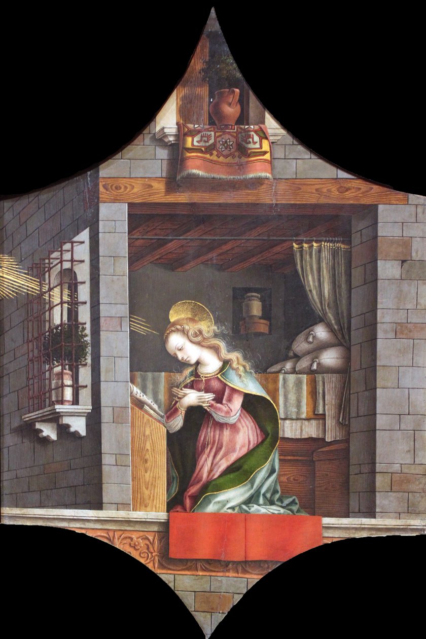 玛丽亚安农齐亚塔 作者 卡洛·克里维利（Carlo Crivelli）