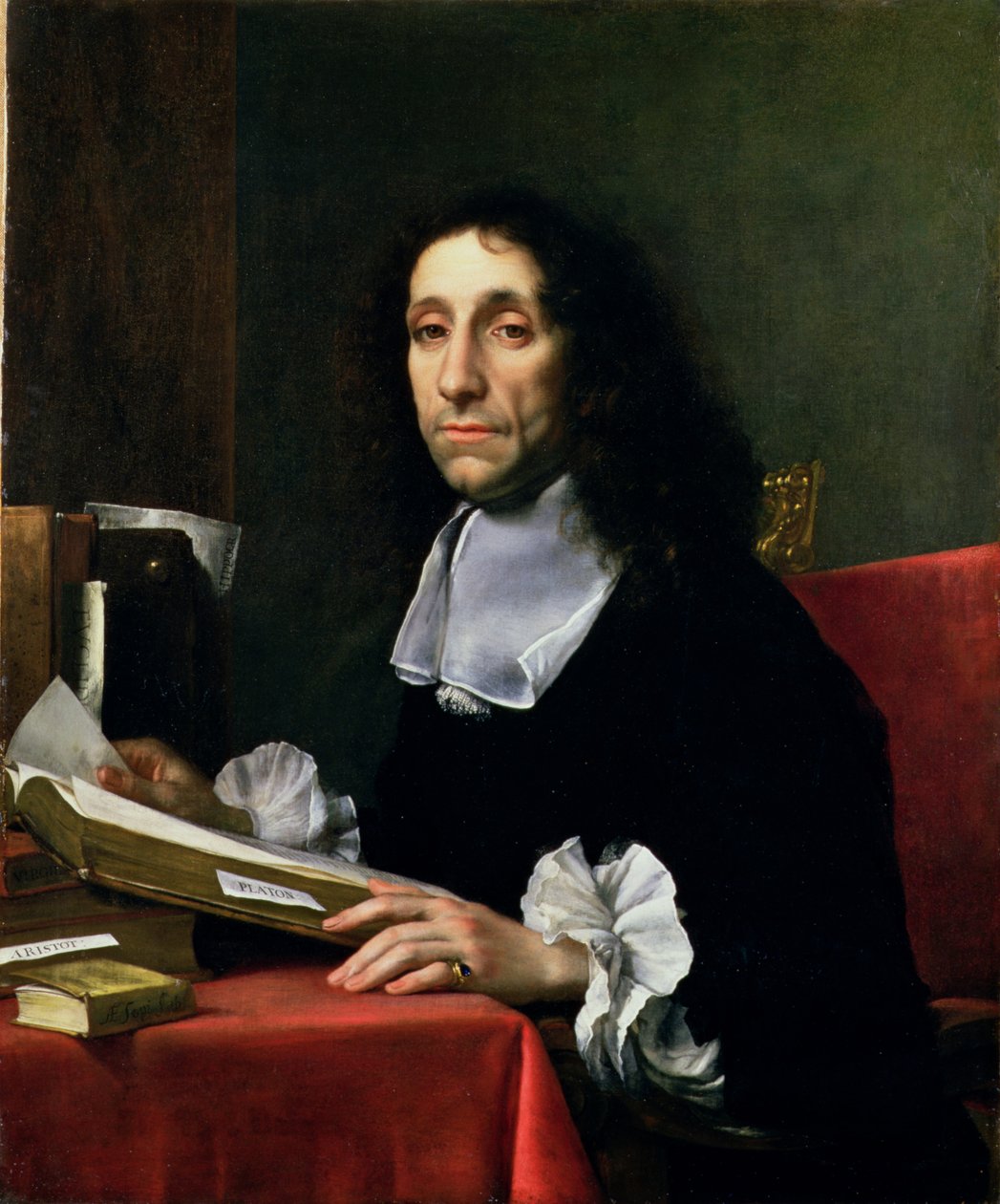 Thomas Baines爵士的肖像（1622-80）1665-70 作者 卡罗多尔奇