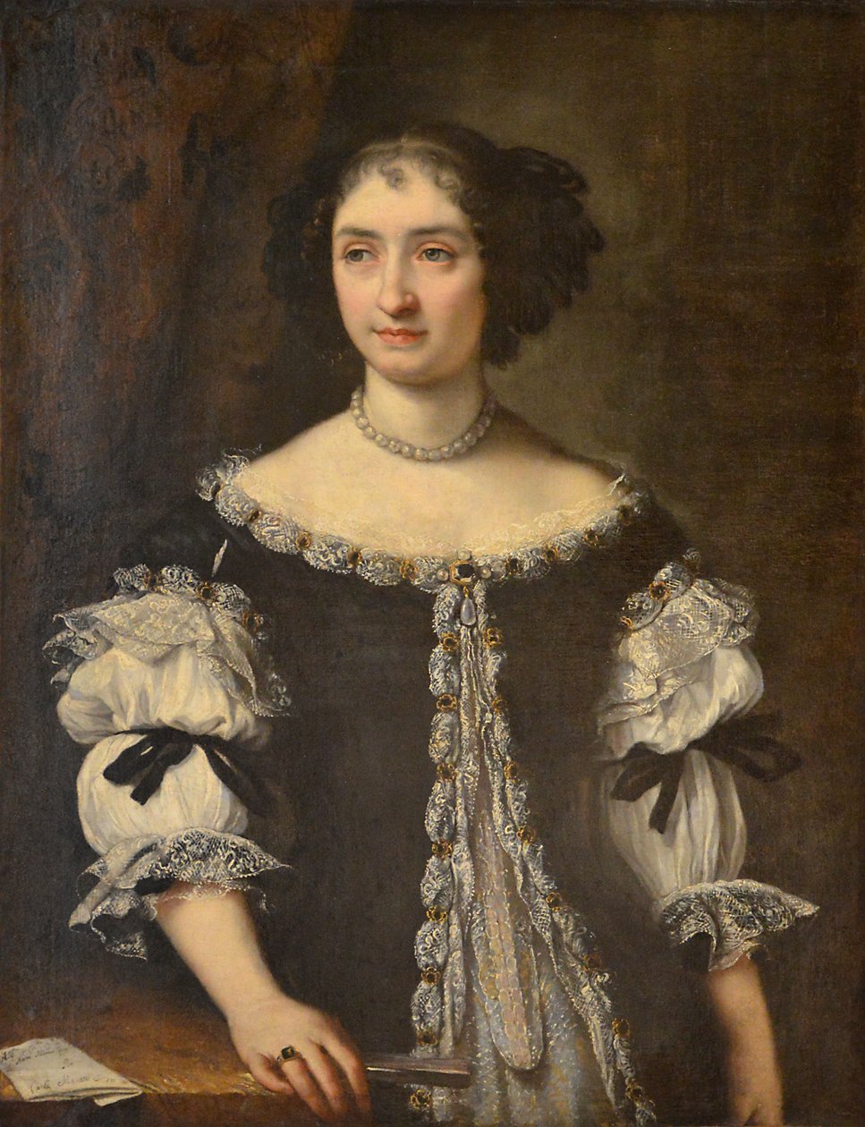 玛丽抹大拉Rospigliosi的肖像 作者 卡洛·马拉塔（Carlo Maratta）