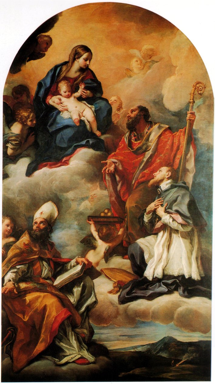 安科纳Pinacoteca的祭坛画 作者 卡洛·马拉塔（Carlo Maratta）