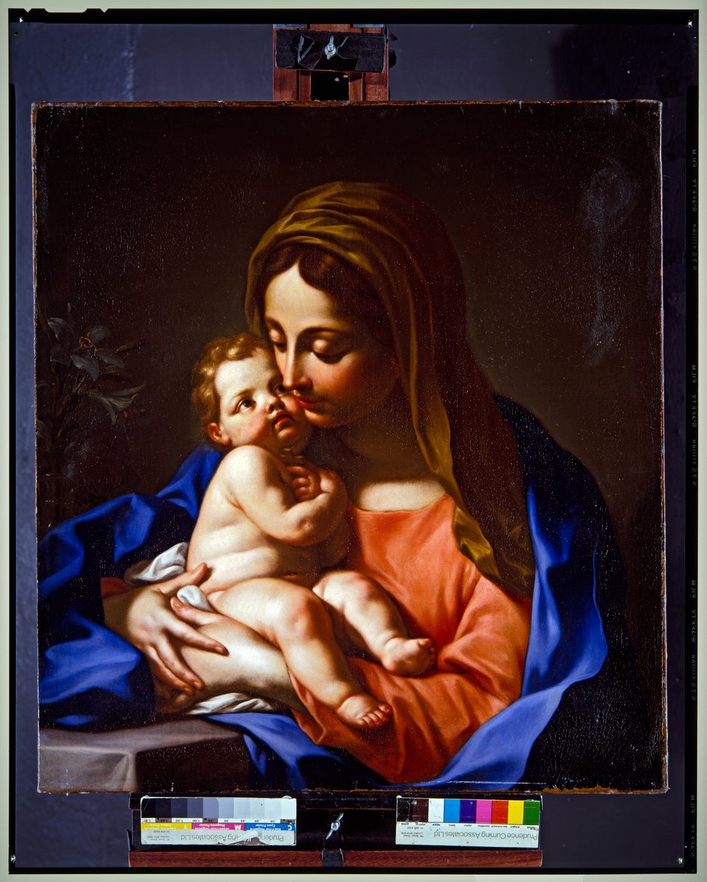 圣母与圣婴（绘画） 作者 Carlo (圈子) Dolci