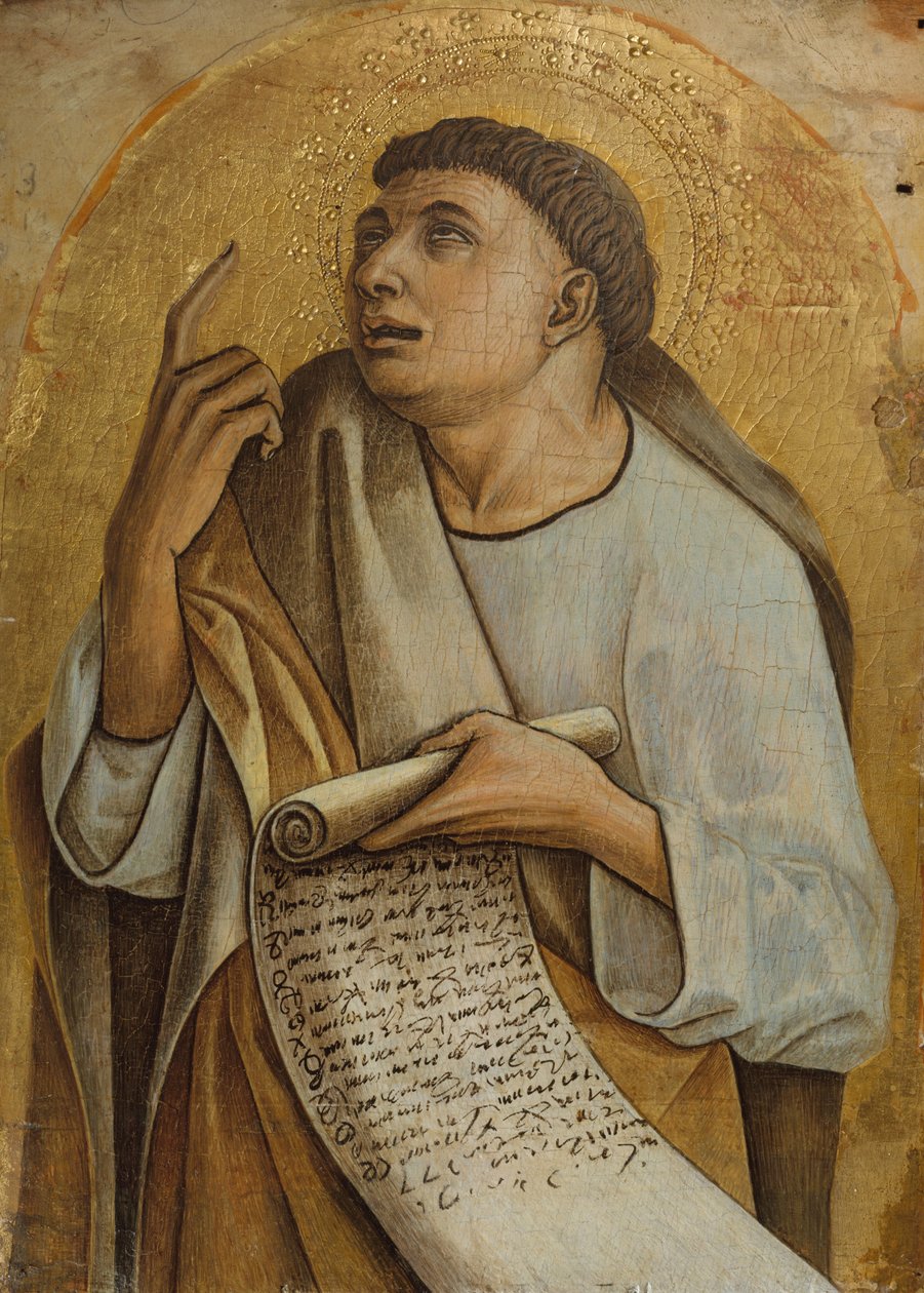 一位使徒， 1471-73。 作者 卡洛·克里维利（Carlo Crivelli）