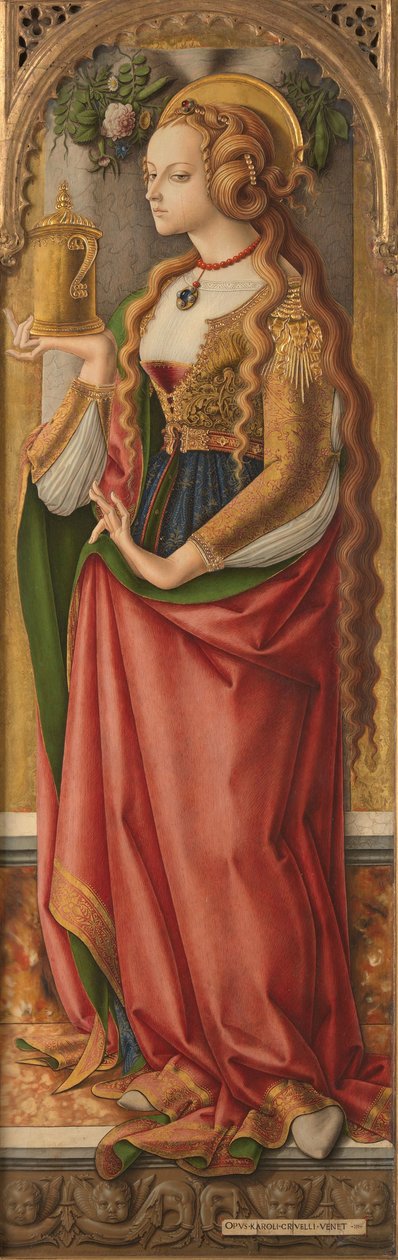 抹大拉的马利亚 作者 卡洛·克里维利（Carlo Crivelli）