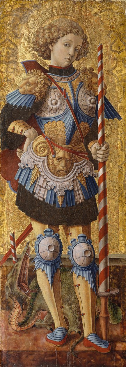 圣乔治 作者 卡洛·克里维利（Carlo Crivelli）