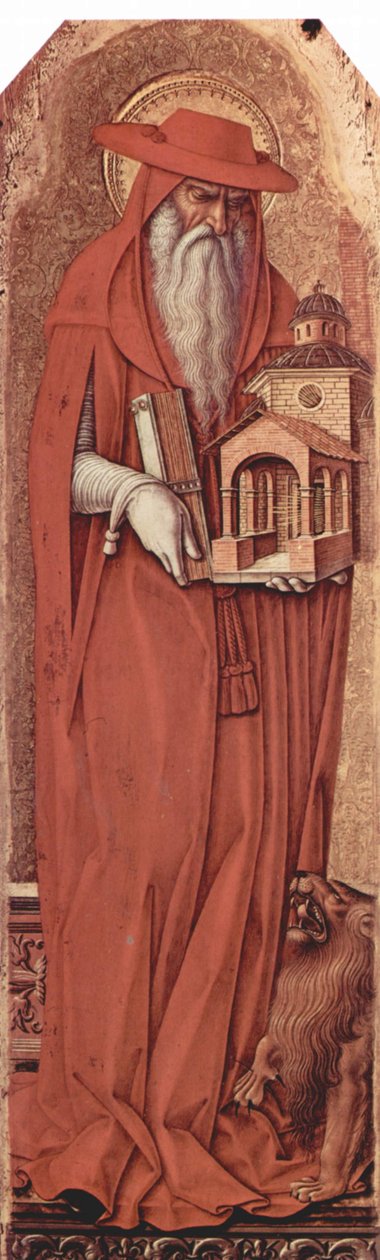 圣杰罗姆 作者 卡洛·克里维利（Carlo Crivelli）