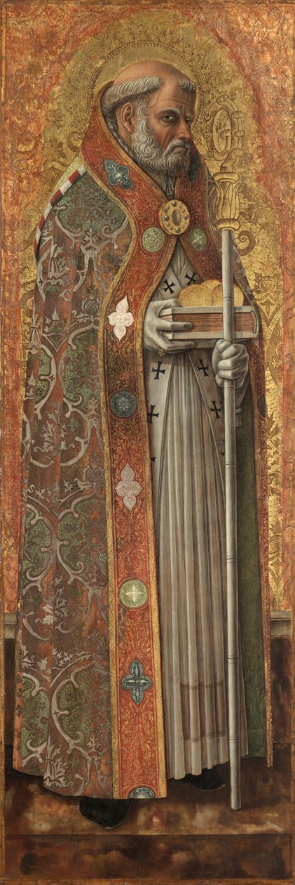巴里的圣尼古拉 作者 卡洛·克里维利（Carlo Crivelli）