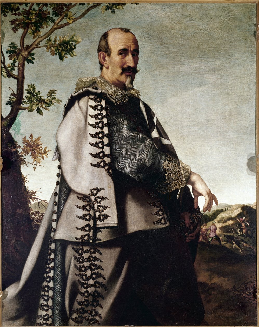 Portrait of Fra Ainolfo de Bardi, Knight of the Order of Jerusalem (oil on canvas 作者 卡罗多尔奇