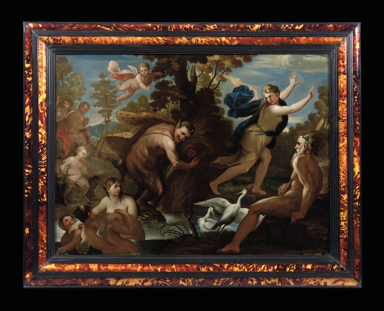 Pan and Syrinx，约1692-1705年 作者 卡洛·加洛法洛（Carlo Garofalo）