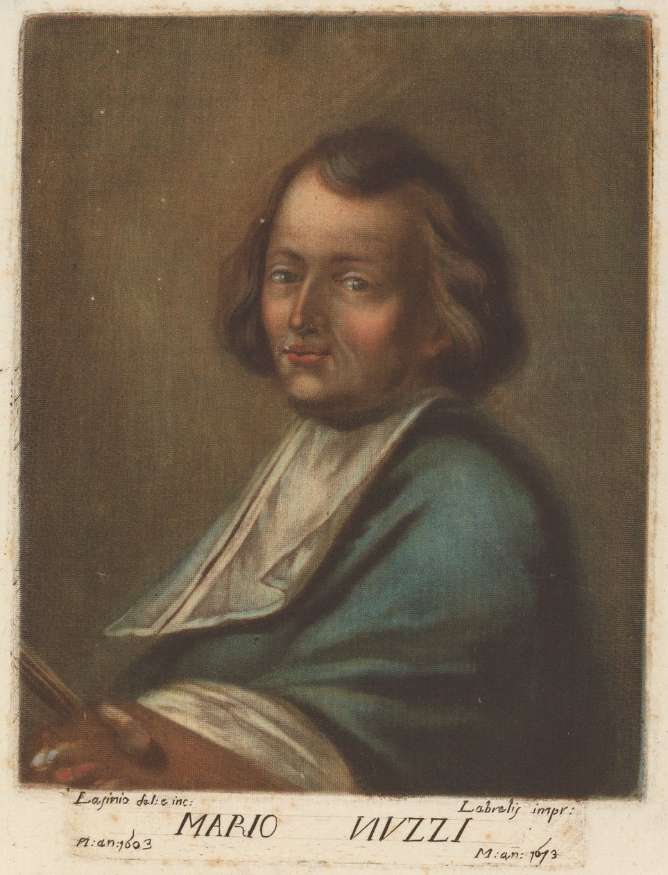 Mario Nuzzi, 1789年。 作者 卡洛·拉西尼奥（Carlo Lasinio）