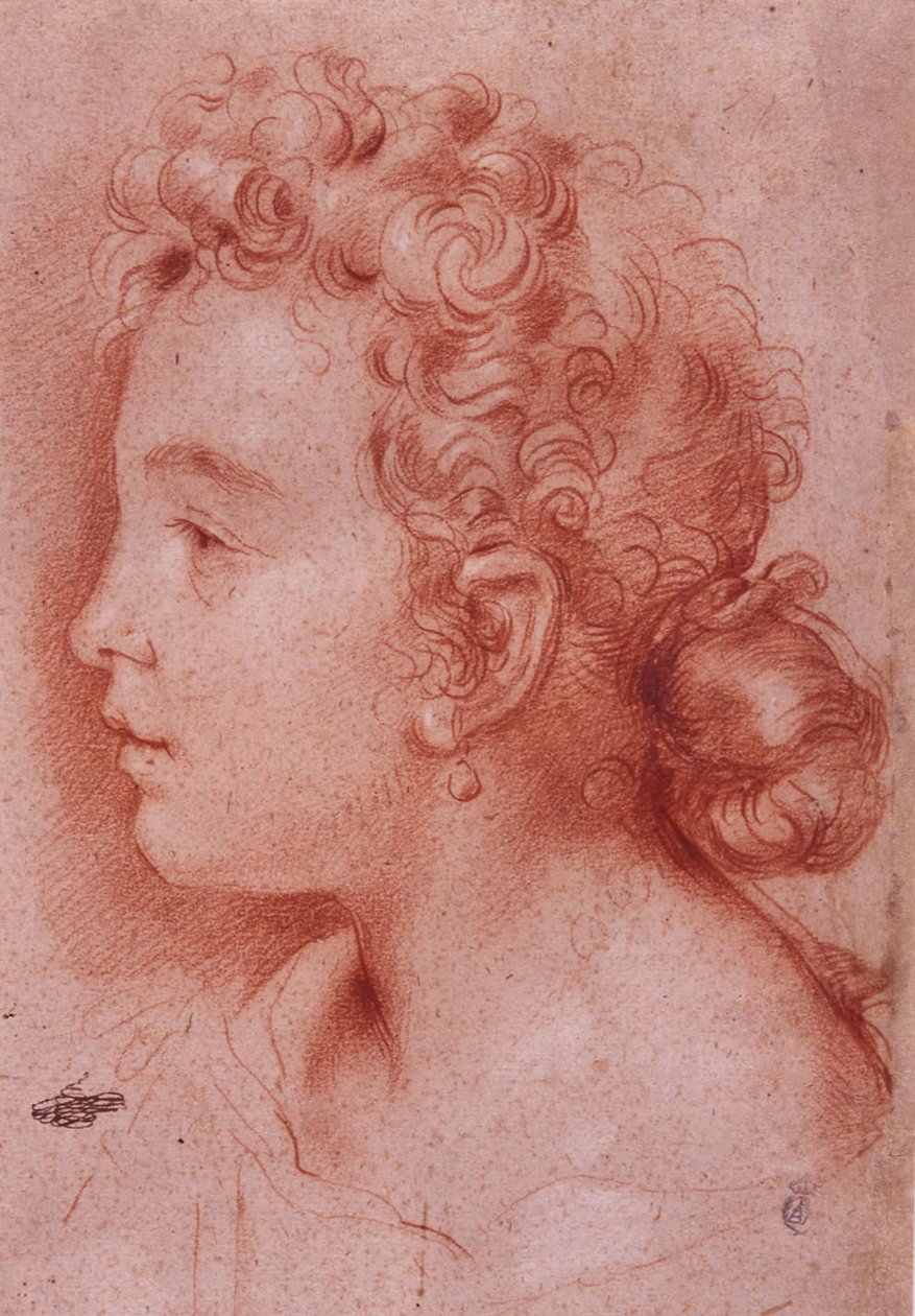 福斯蒂娜-马拉蒂肖像 作者 卡洛·马拉塔（Carlo Maratta）