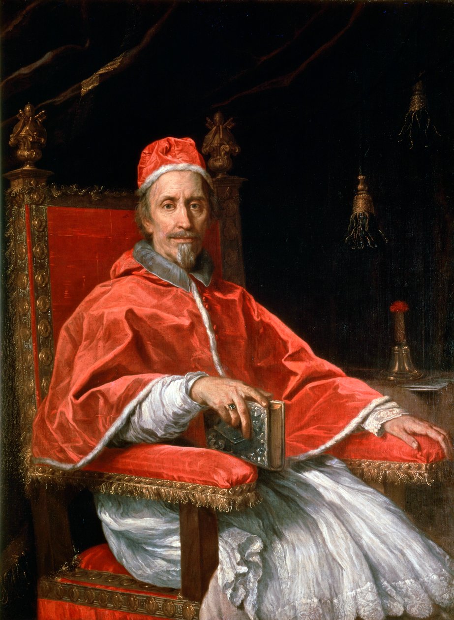教皇克莱门特九世肖像，1669年 作者 卡洛·马拉塔（Carlo Maratta）