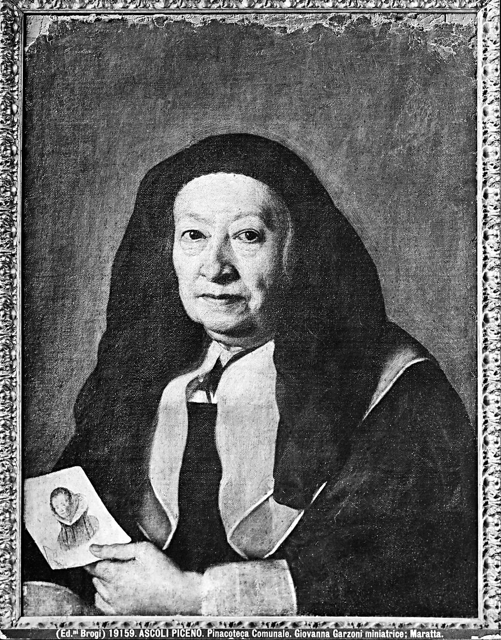Giovanna Garzoni的肖像 作者 卡罗·马拉塔或马拉蒂