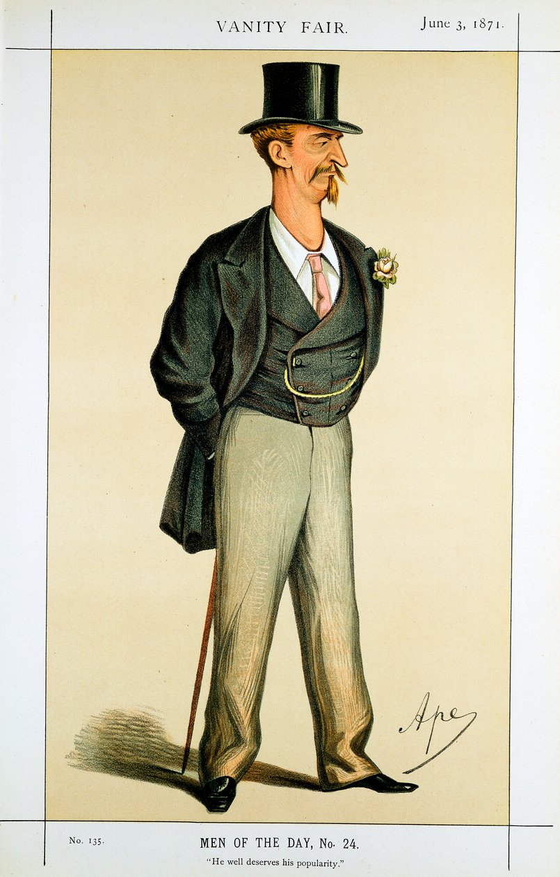 艾尔·梅西·肖（Eyre Massey Shaw），英国消防员，1871年 作者 卡罗佩莱格里尼