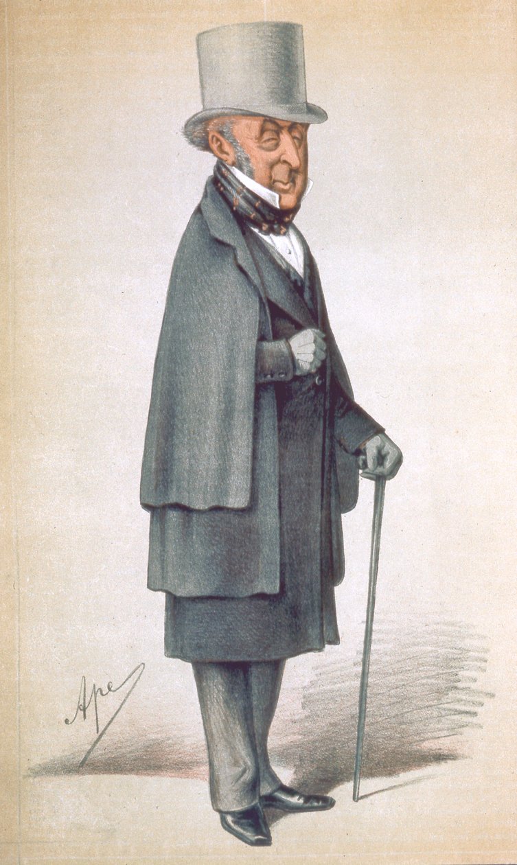 Roderick Impey Murchison，苏格兰地质学家，1870年 作者 卡罗佩莱格里尼