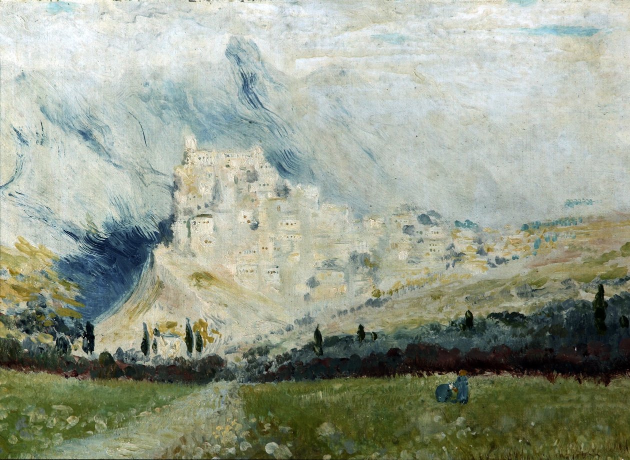 科西嘉岛，c.1887-1912 作者 卡罗琳·艾米丽·格雷希尔