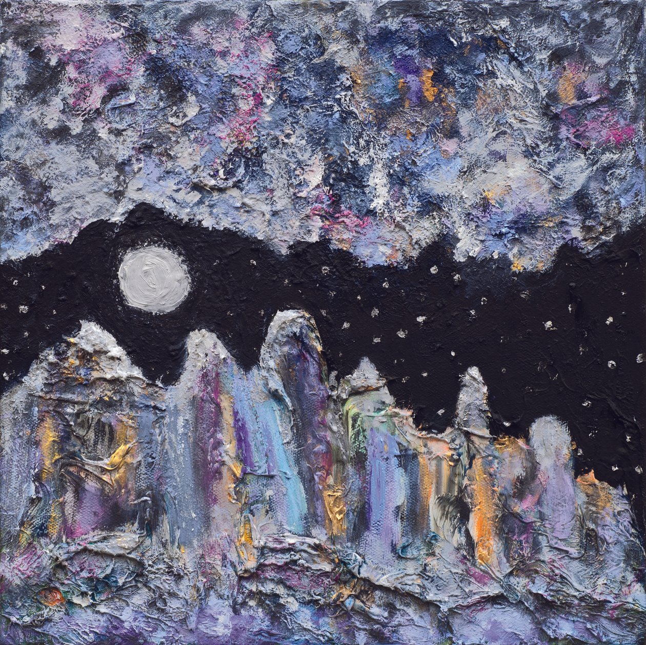 伊萨卡重塑》，2011 年（布面油画） 作者 卡罗琳·玛丽·克莱菲尔德