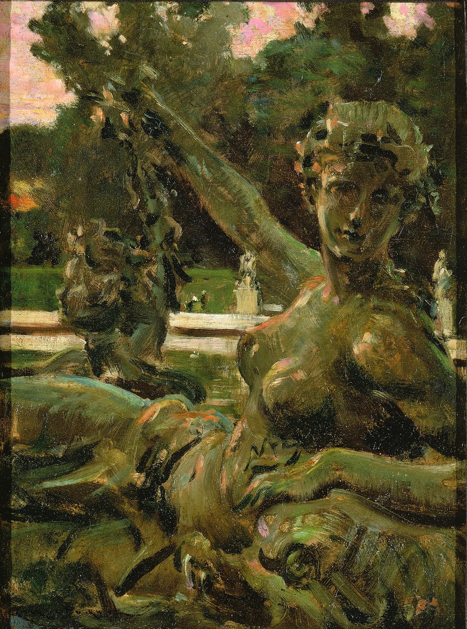 仙女和丘比特，1913年。 作者 卡罗尔·贝克维斯