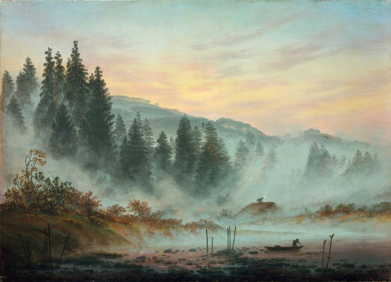 早上好 作者 卡斯珀·大卫·弗里德里希（Caspar David Friedrich）