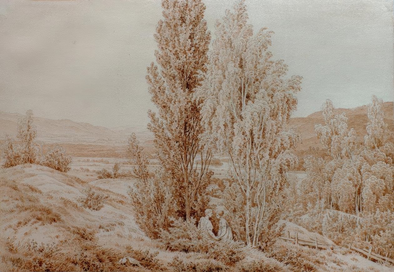 夏天 作者 卡斯珀·大卫·弗里德里希（Caspar David Friedrich）