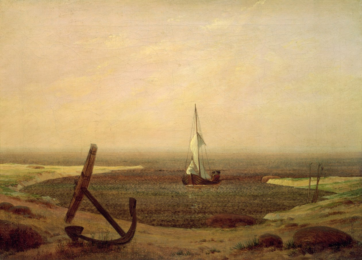 晚间 作者 卡斯珀·大卫·弗里德里希（Caspar David Friedrich）