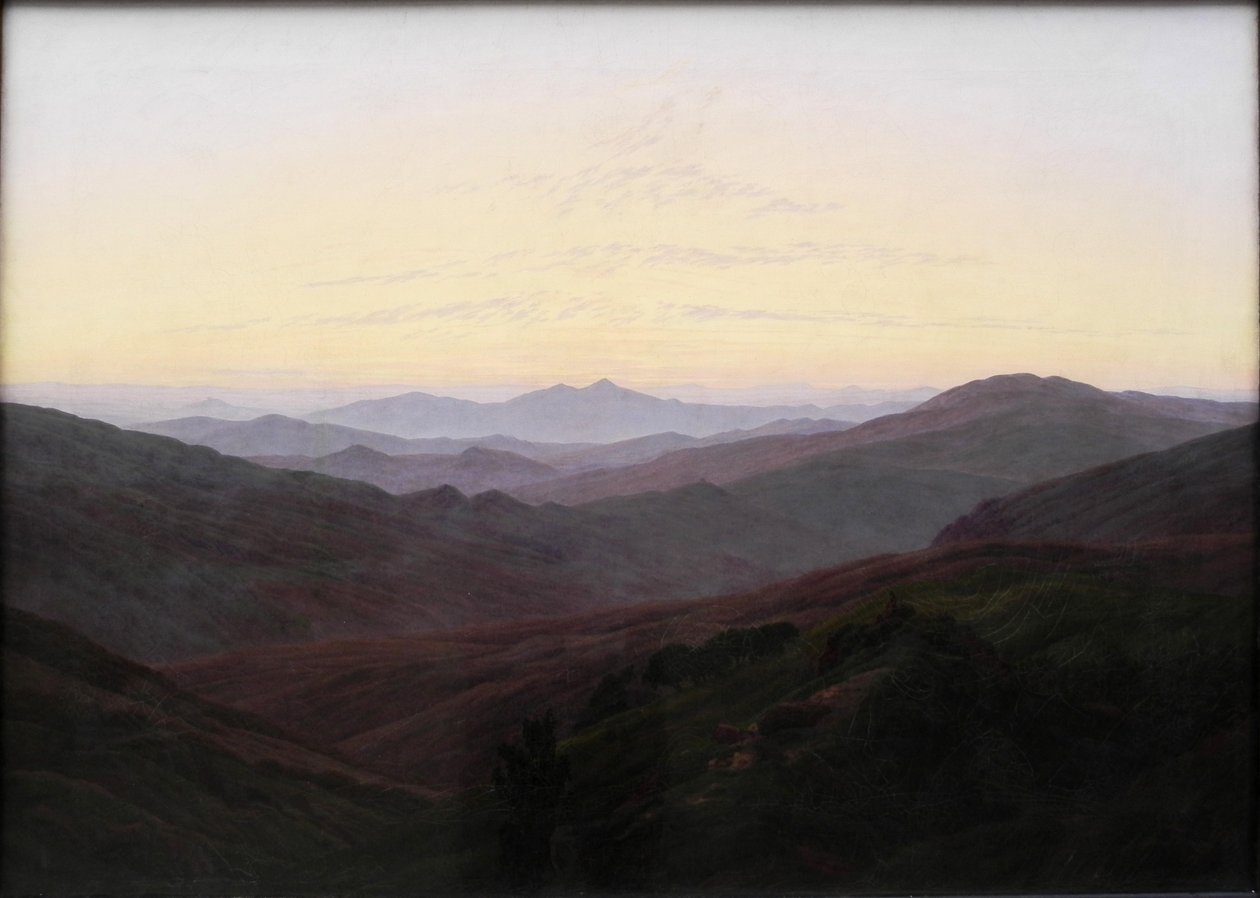 巨山 作者 卡斯珀·大卫·弗里德里希（Caspar David Friedrich）