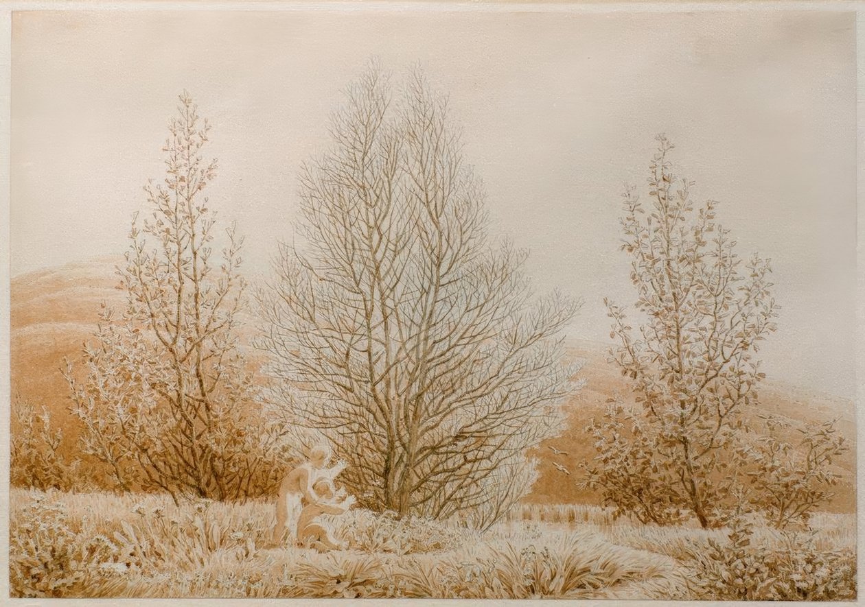 春天 作者 卡斯珀·大卫·弗里德里希（Caspar David Friedrich）