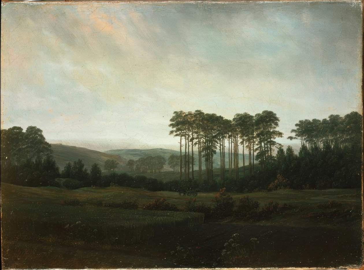 下午 作者 卡斯珀·大卫·弗里德里希（Caspar David Friedrich）