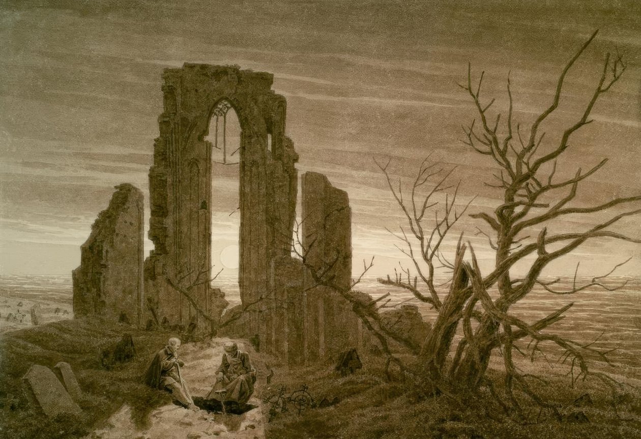 冬天 作者 卡斯珀·大卫·弗里德里希（Caspar David Friedrich）