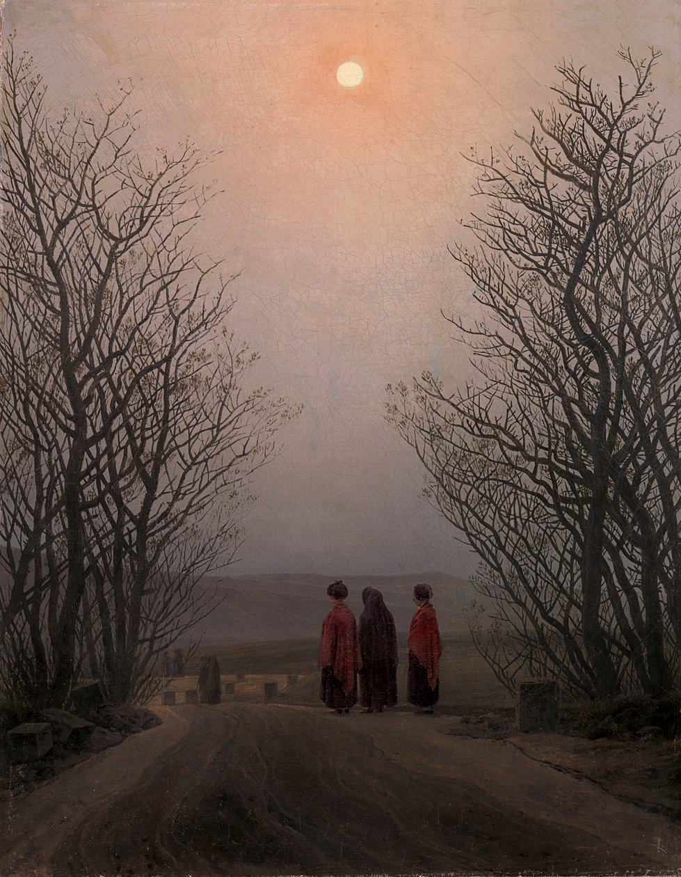 复活节早晨 作者 卡斯珀·大卫·弗里德里希（Caspar David Friedrich）