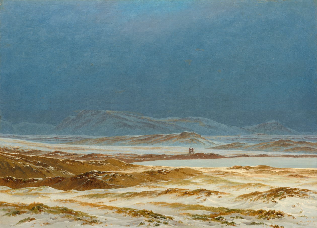 北方风景，春天 作者 卡斯珀·大卫·弗里德里希（Caspar David Friedrich）