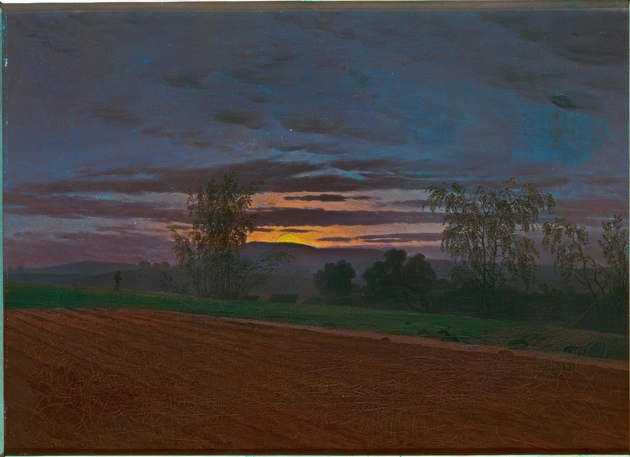Sturzacker 作者 卡斯珀·大卫·弗里德里希（Caspar David Friedrich）