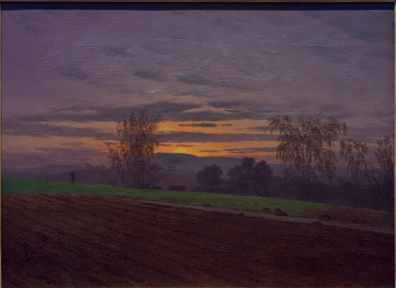 Sturzacker 作者 卡斯珀·大卫·弗里德里希（Caspar David Friedrich）
