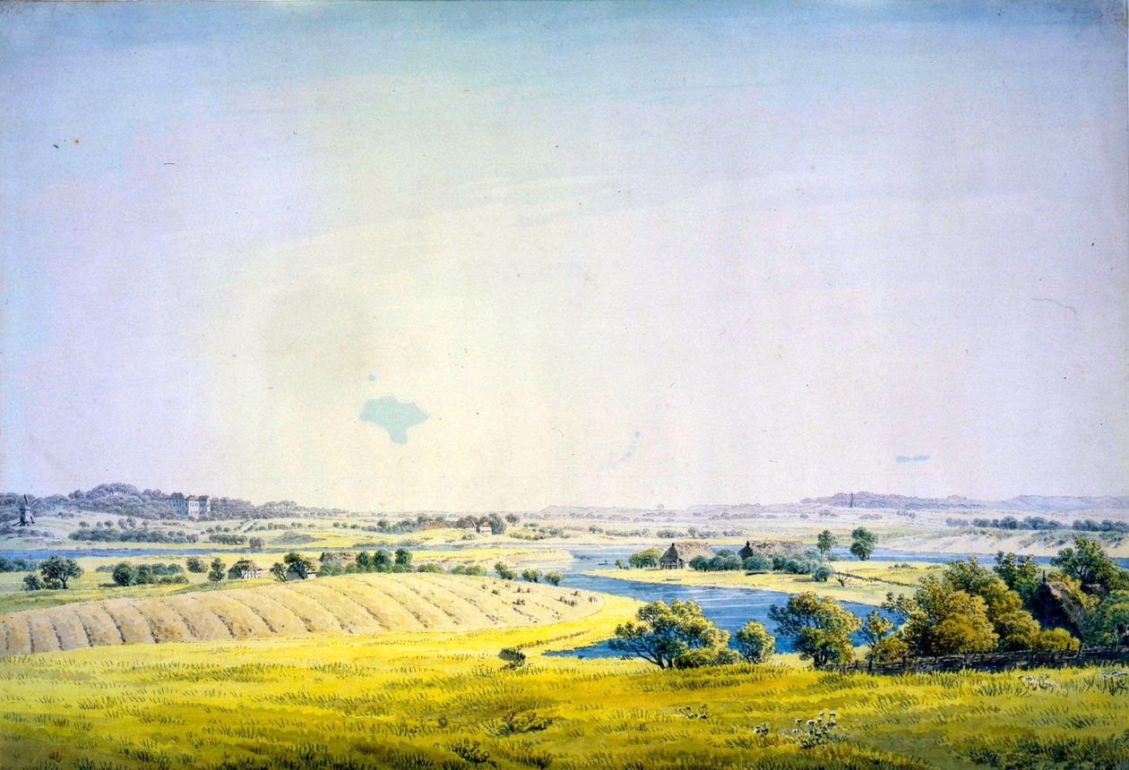 查看普特布斯（1824-1825）。 作者 卡斯珀·大卫·弗里德里希（Caspar David Friedrich）