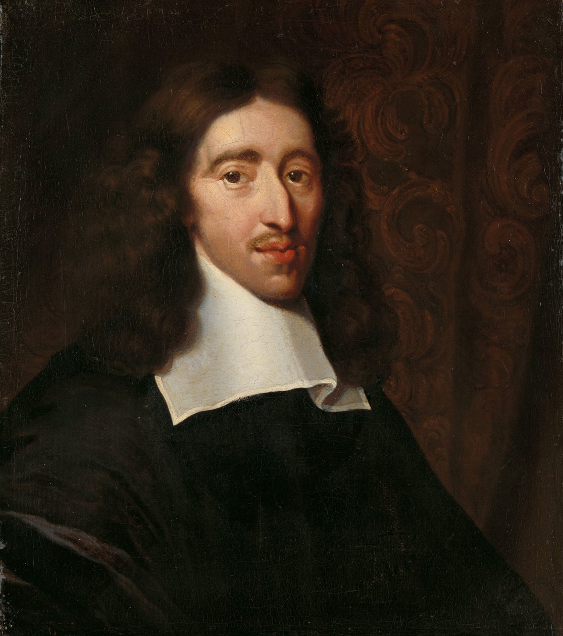 Portrait of Johan de Witt (1625-72), Grand pensionary of Holland 作者 Caspar Netscher（复制后）