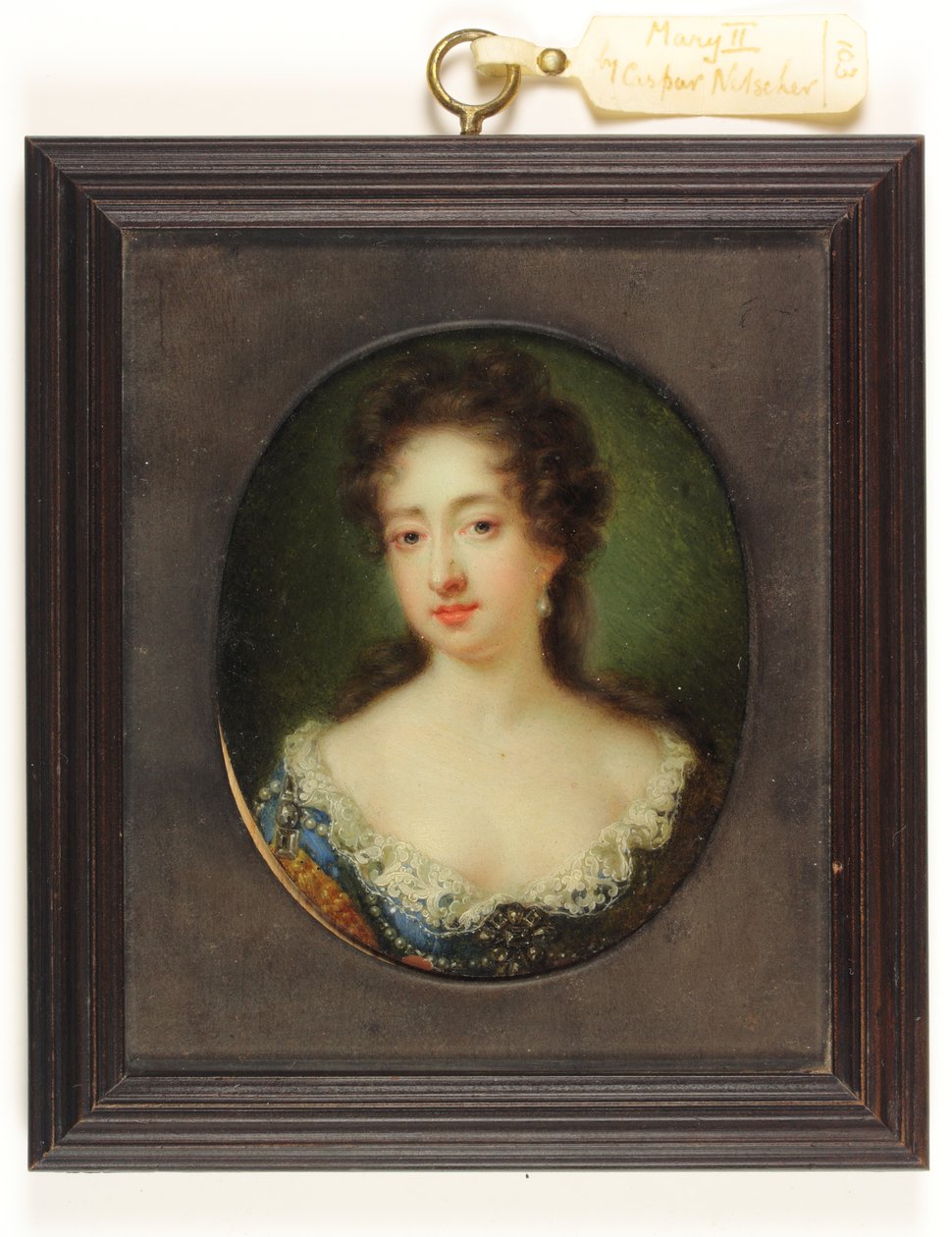 Mary II (watercolor on vellum) 作者 卡斯珀·内舍尔