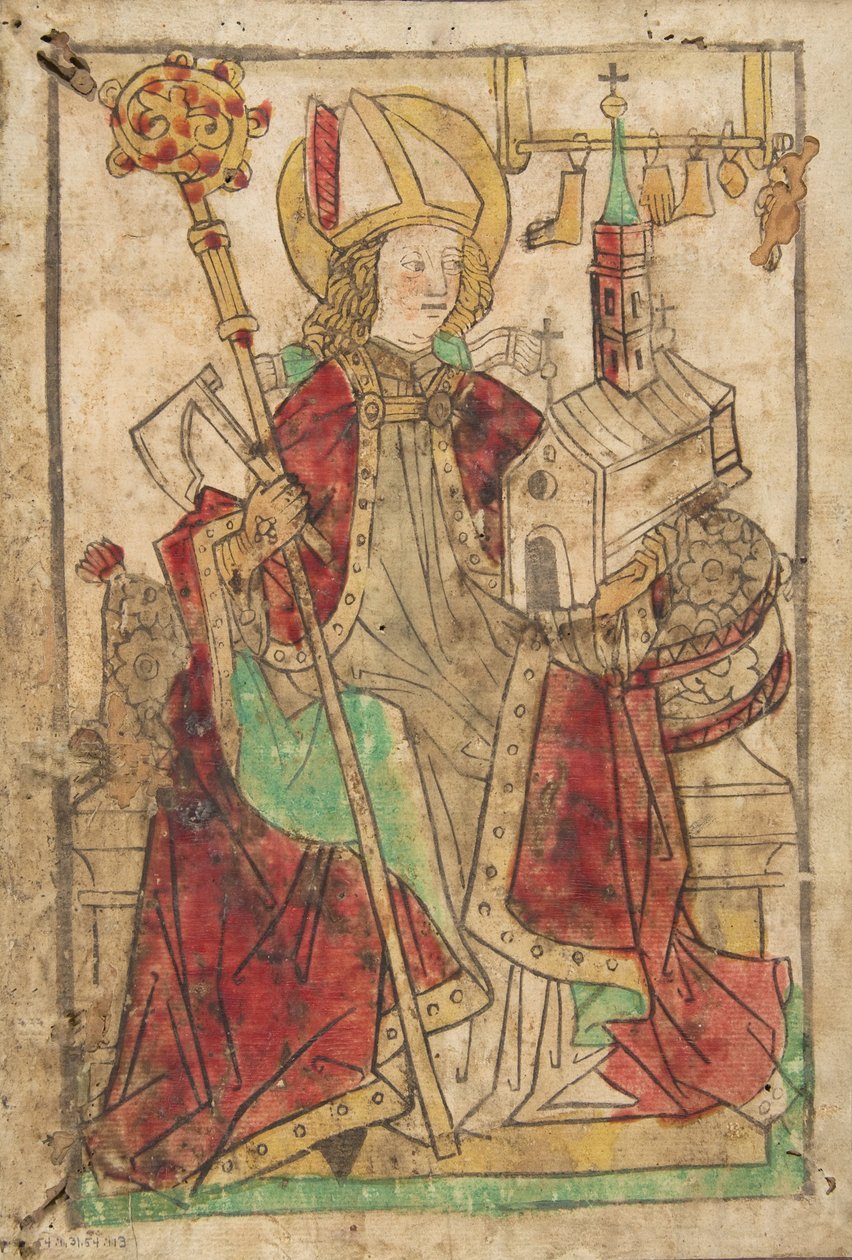 Saint Wolfgang Sch.*1733a，15世纪。 作者 卡斯帕