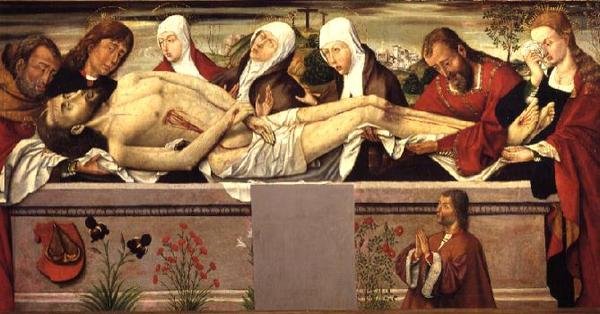 埋葬》（The Entombment 作者 卡斯蒂利亚学校