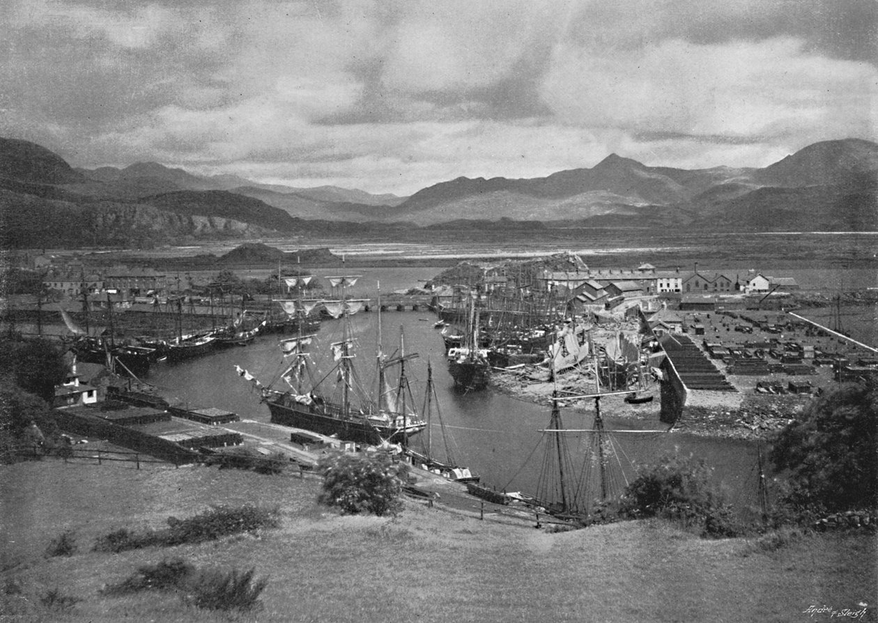 波特马多克（Portmadoc），c1896 作者 凯瑟尔和普里查德
