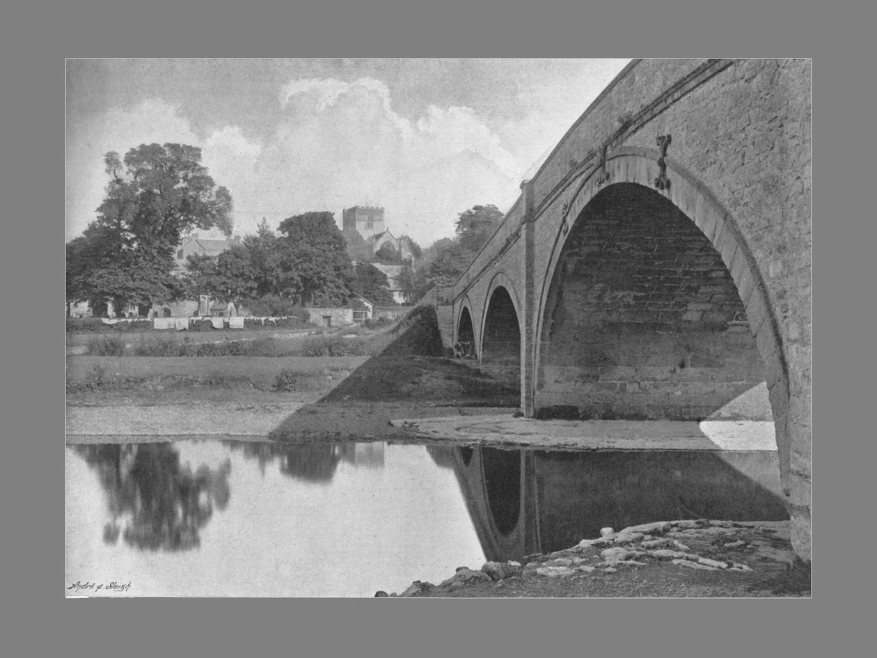 圣阿萨夫大教堂，c1900 作者 凯瑟尔和普里查德