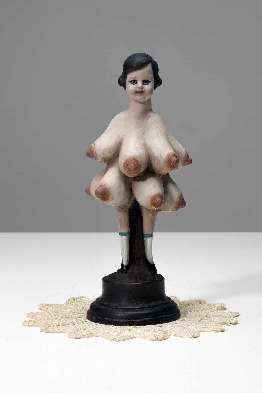 El Shaddai，2013 年（青铜上的油画颜料） 作者 凯西·皮尔金顿