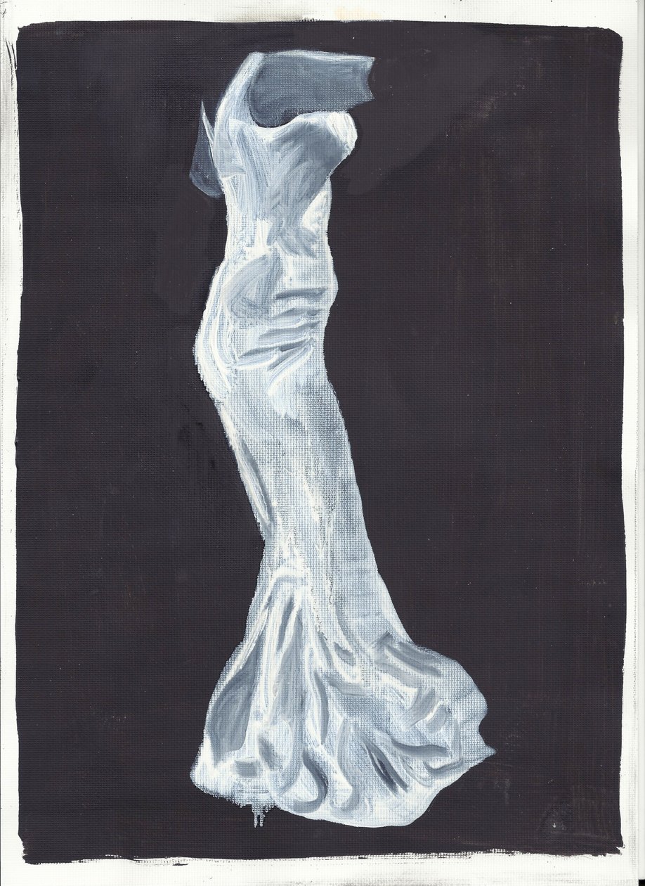 艾尔西，2012 年（纸上油彩和丙烯） 作者 凯茜·洛马克斯