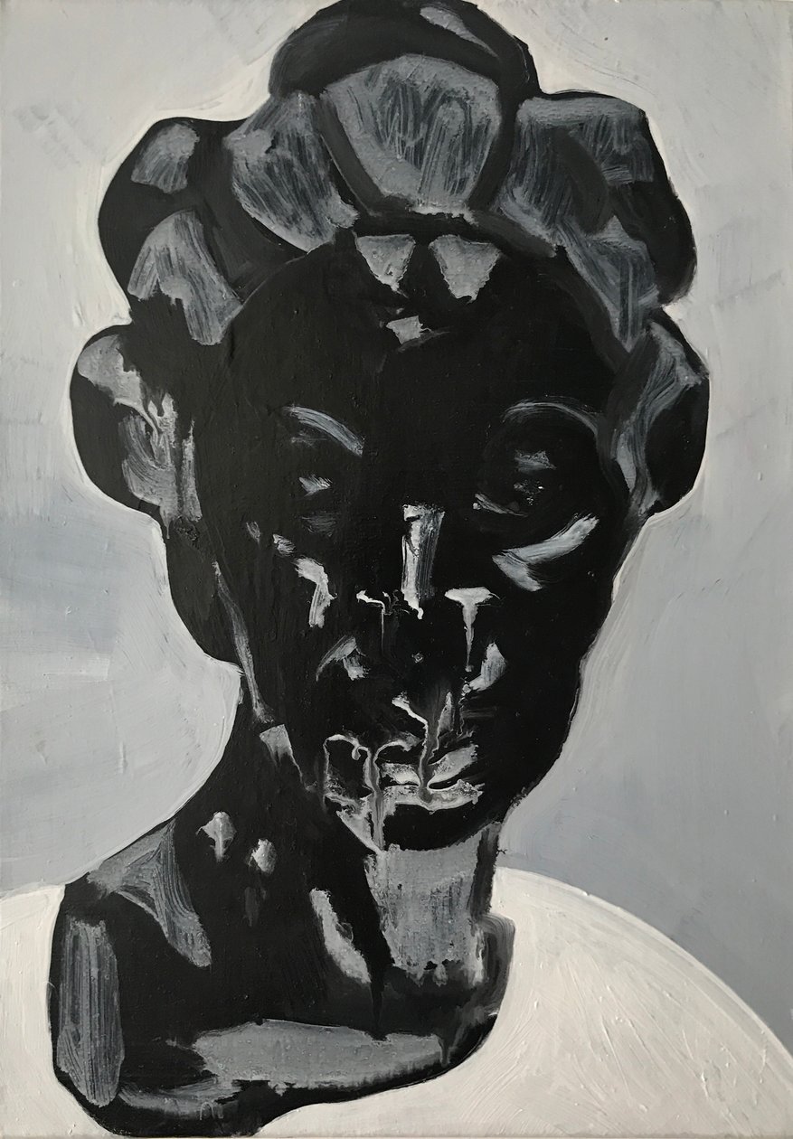 杰西》，2017 年（亚麻布油画） 作者 凯茜·洛马克斯