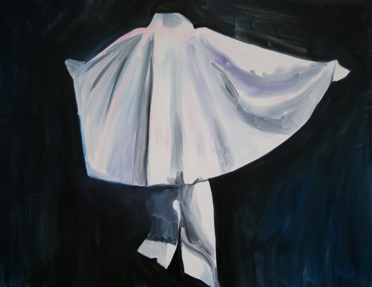 72 年的纽约（第一部分），2010 年（布面油画） 作者 凯茜·洛马克斯
