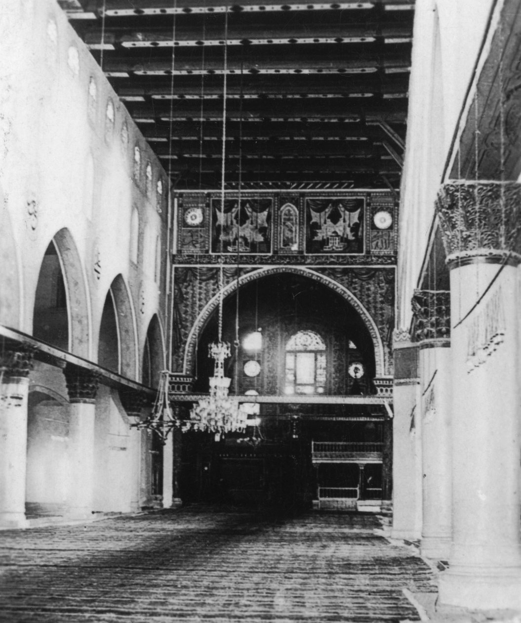 阿克萨清真寺，耶路撒冷，约1927-1931年 作者 卡万德斯有限公司